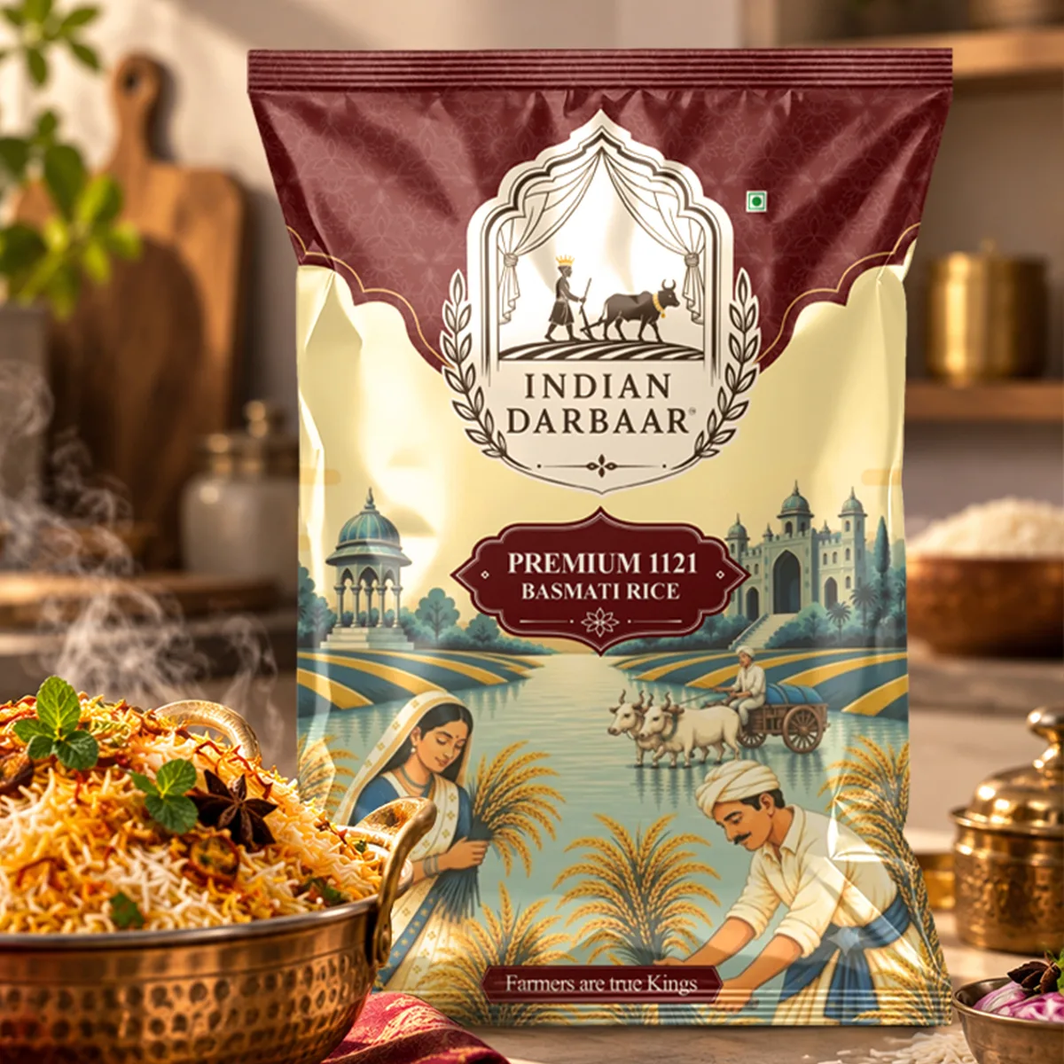 Premium 1121 Basmati Rice lifestyle